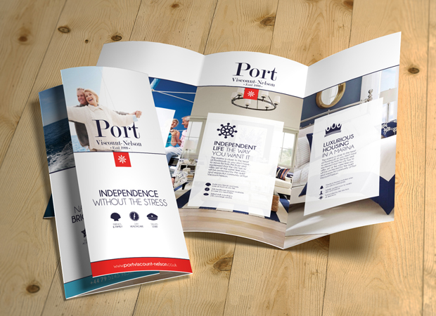 beautifully designed brochure and stunning print assets for marketing campaigns.